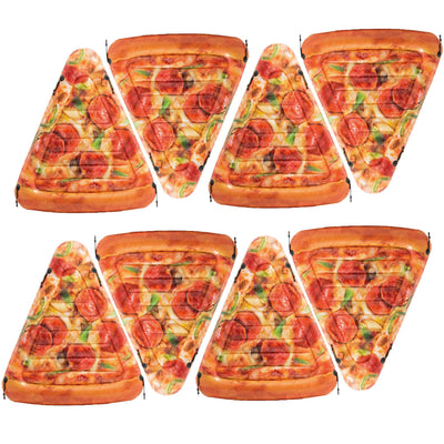 Intex Giant Inflatable Pizza Slice Float For Beach or Swimming Pool  (8 Pack) - VMInnovations