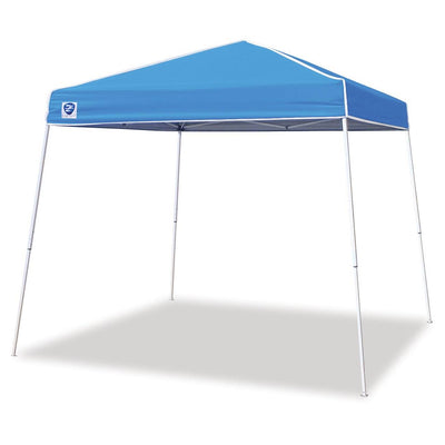 Z-Shade 10' x 10' Angled Leg Instant Canopy Tent Portable Shelter w/ Stake Kit