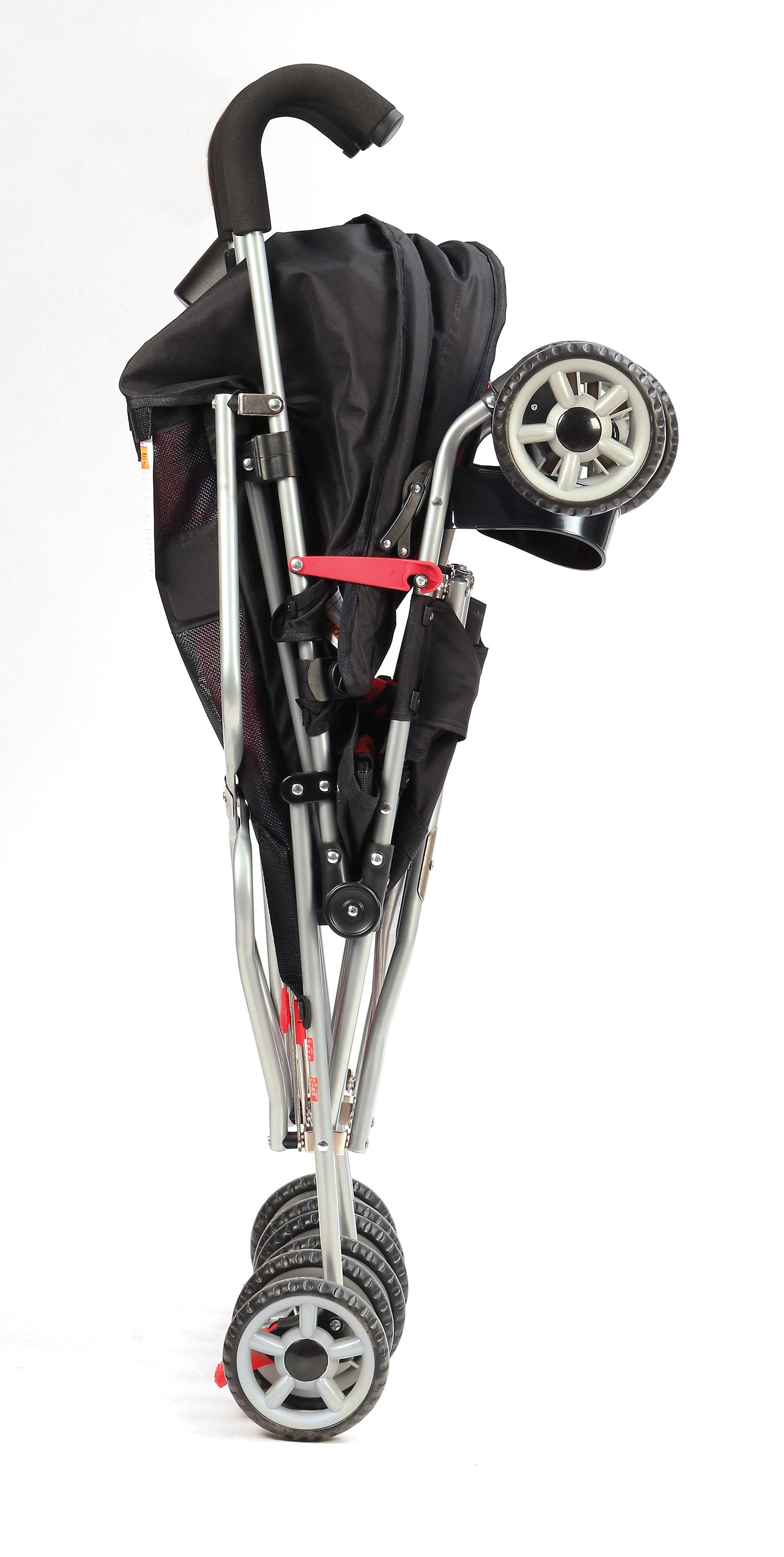 Kolcraft Cloud Lightweight Double Stroller with Recline, Scarlet (Open Box) - VMInnovations