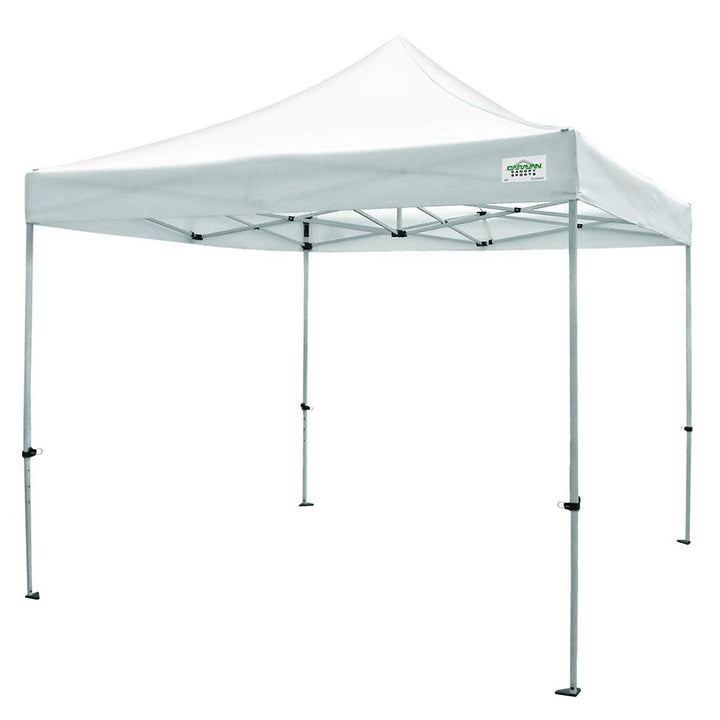 Caravan Canopy TitanShade 10 x 10 Steel Portable Instant Canopy, White (2 Pack) - VMInnovations