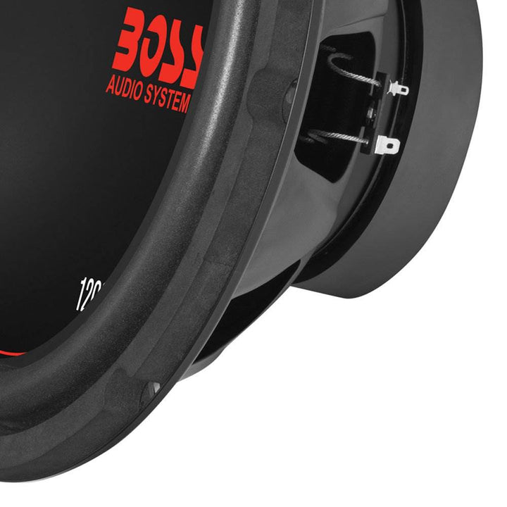 Boss Chaos Exxtreme 12" 1200W Dual Voice Coil 4 Ohm Car Audio Subwoofer (2 Pack)