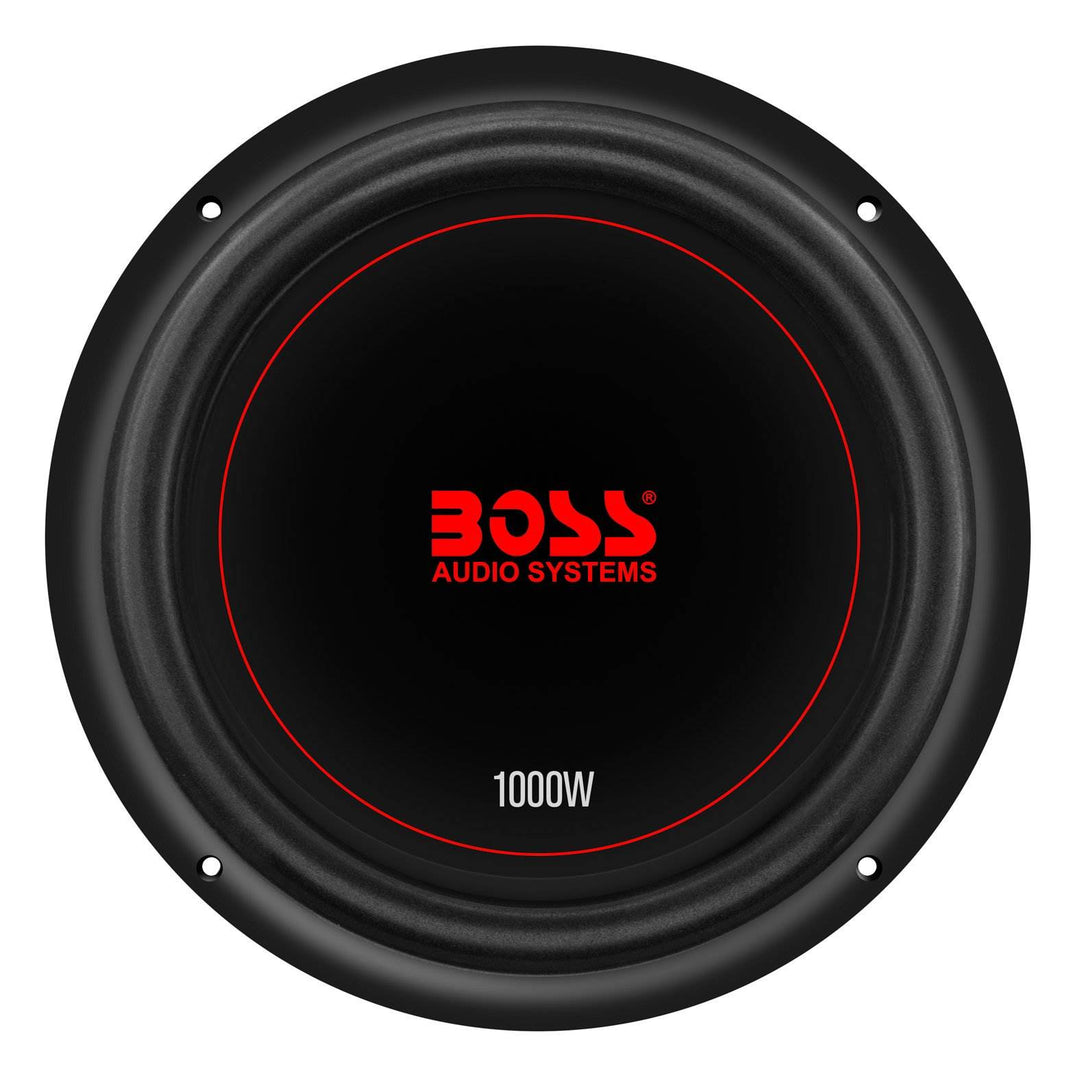 Boss Chaos Exxtreme 10" 1000W Dual Voice Coil 4 Ohm Car Audio Subwoofer (2 Pack) - VMInnovations