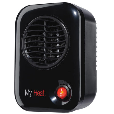 Lasko 100 MyHeat Portable Personal Electric 200W Space Heater, Black (2 Pack)