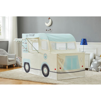 Asweets 59x32x40 In Children Kid Ice Cream Truck Pretend Play House Tent (Used) - VMInnovations