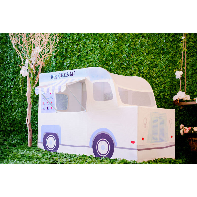 Asweets Indoor 59x32x40 In Kid Ice Cream Truck Pretend Play House Tent(Open Box)
