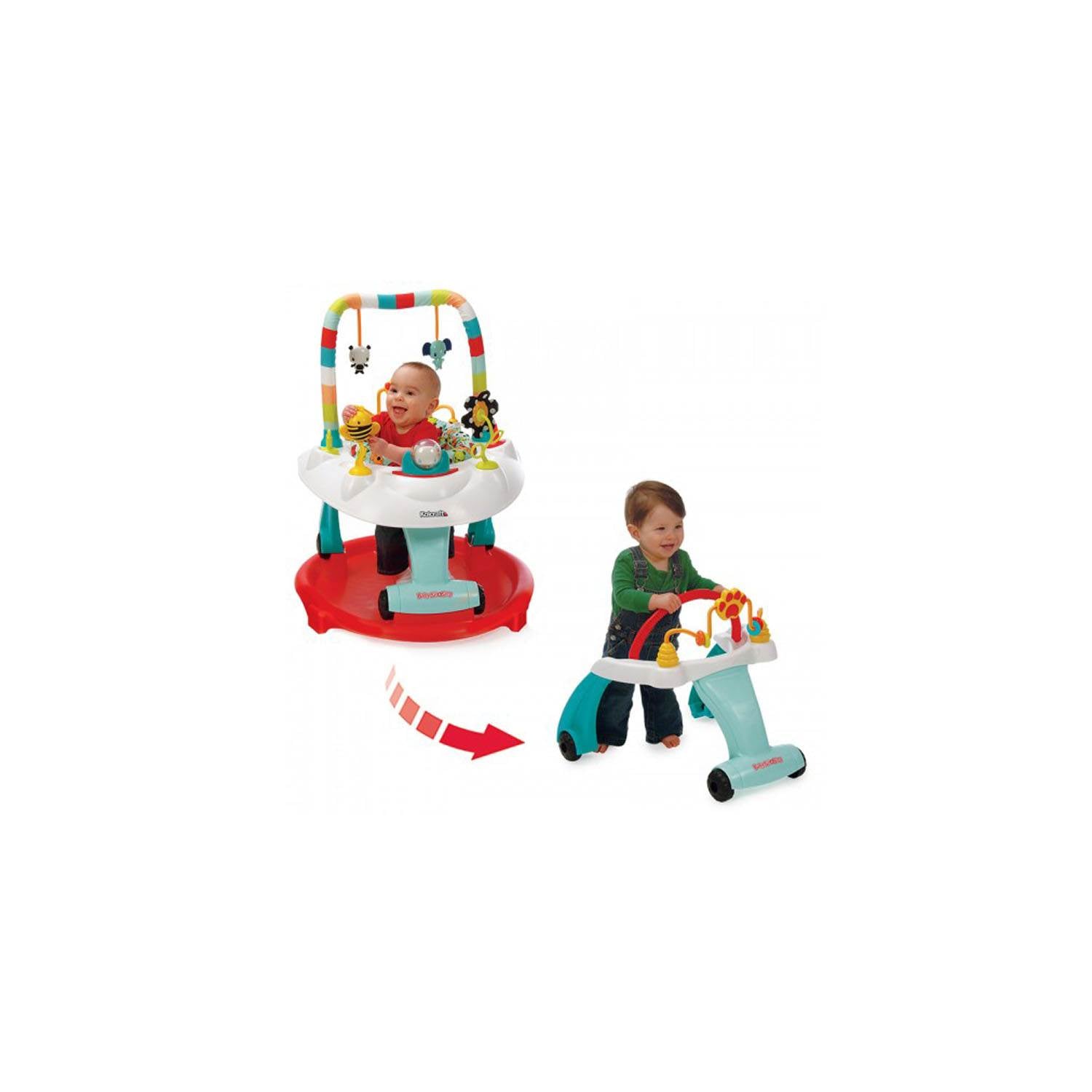 Kolcraft Baby Sit & Step 2-in-1 Activity Center & Walker w/ Toys (Open Box) - VMInnovations