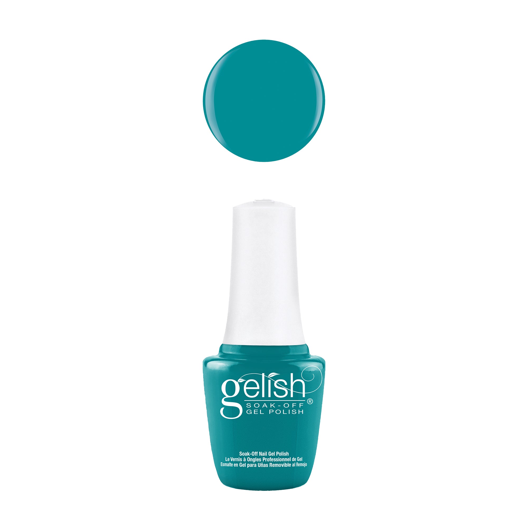 Gelish Makin' A Splash Summer Gel Polish, 6 Pack and 110 Count Medium Coffin Kit