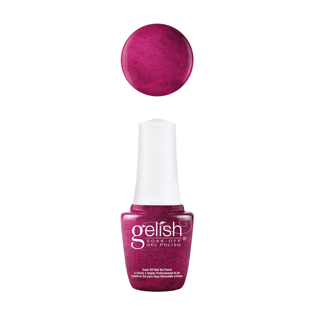 Gelish Mini Makin' A Splash Gel Nail Polish w/ 110 Stiletto Tips Kit & LED Light