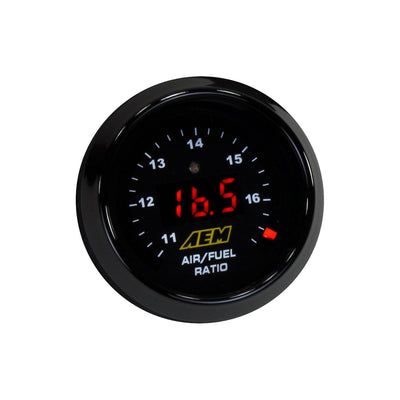 AEM Electronics Original Wideband O2 UEGO Air/Fuel Ratio Gauge, Black (Open Box)
