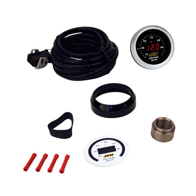AEM Electronics Original Wideband O2 UEGO Air/Fuel Ratio Gauge, Black (Open Box)