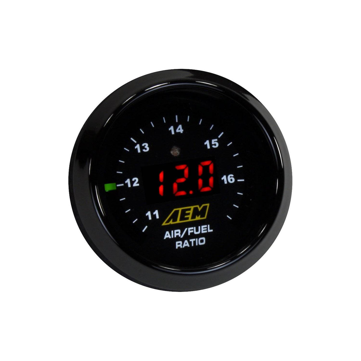 AEM Electronics Original Wideband O2 UEGO Air/Fuel Ratio Gauge, Black (Open Box)
