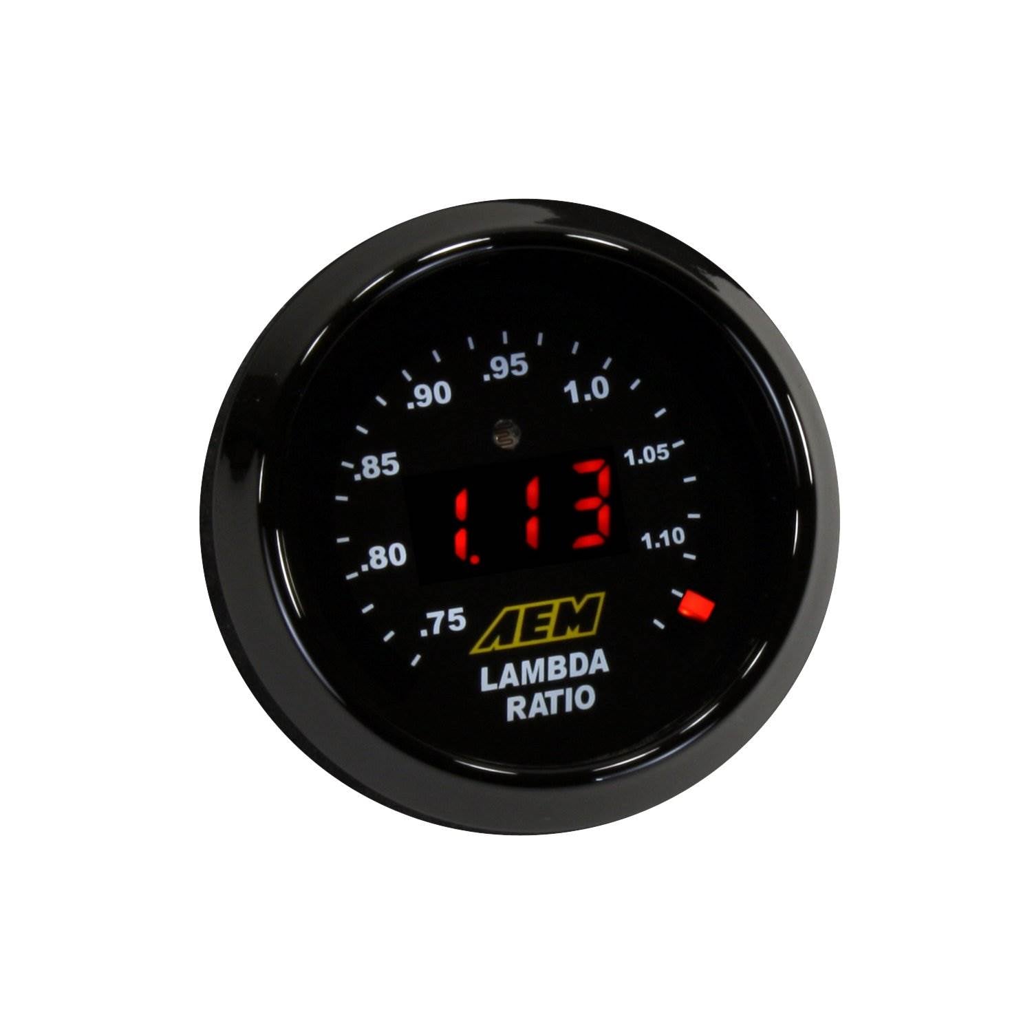 AEM Electronics Original Wideband O2 UEGO Air/Fuel Ratio Gauge, Black (Open Box)