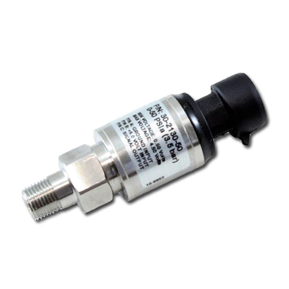 AEM Stainless Steel 50 PSIA/MAP 3.5 Bar Sensor with Connector & Pins (Open Box)