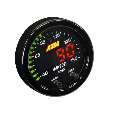 AEM Electronics X Series Water/ Oil Temperature Digital Gauge (Open Box)
