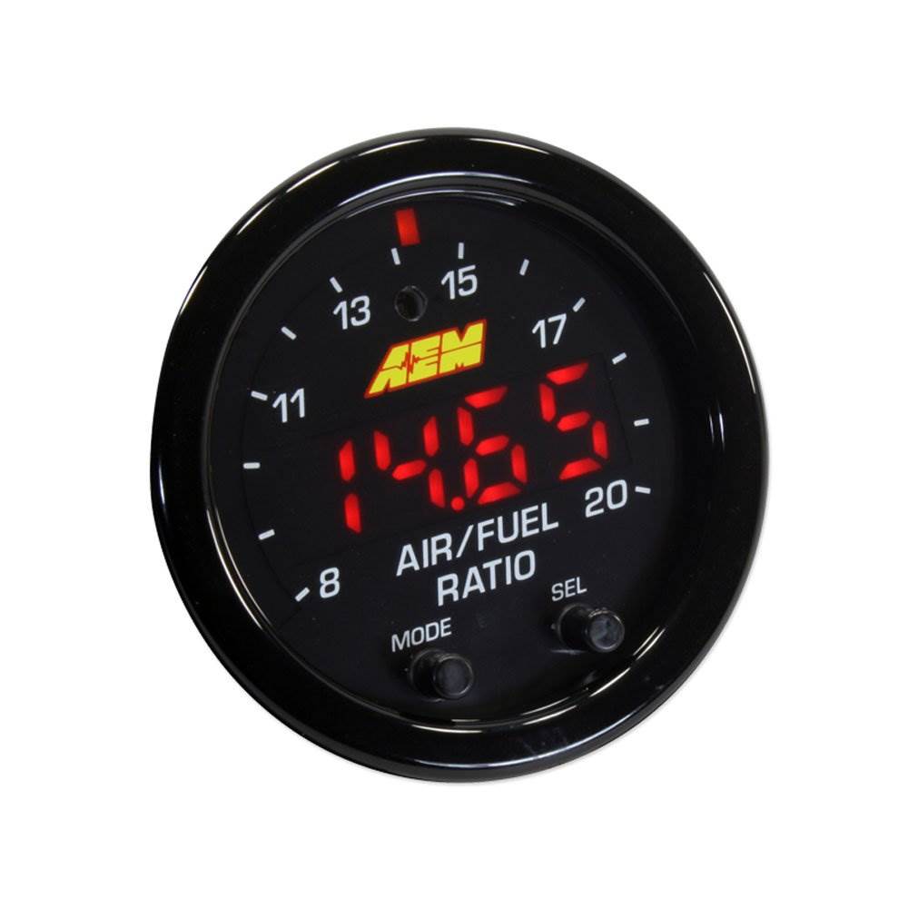 AEM Electronics X-Series OBDII Wideband UEGO AFR Gauge, Black (Open Box)