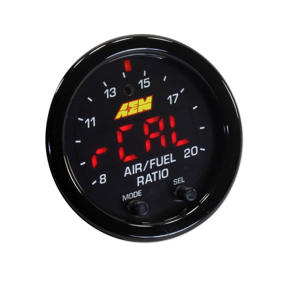 AEM Electronics X-Series OBDII Wideband UEGO AFR Gauge, Black (Open Box)
