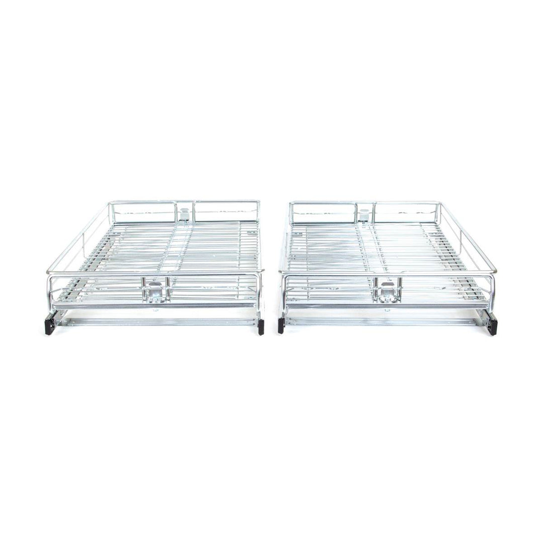 Origami Group Kitchenware Household Sliding Cabinet Organizer (2 Pack) (Used)