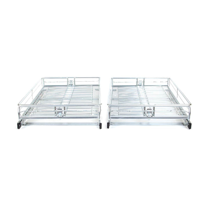 Origami Group Kitchenware Household Sliding Cabinet Organizer (2 Pack) (Used)