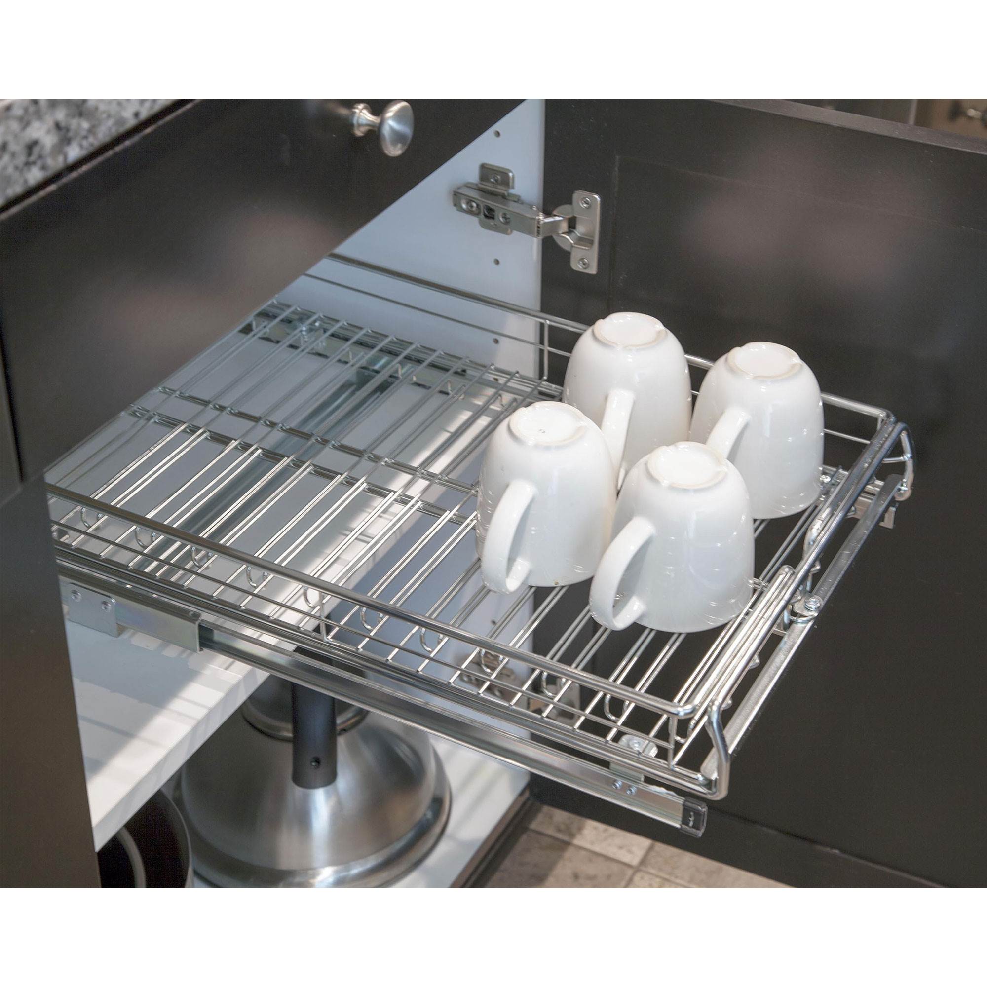 Origami Group Kitchenware Household Sliding Cabinet Organizer (2 Pack) (Used) - VMInnovations