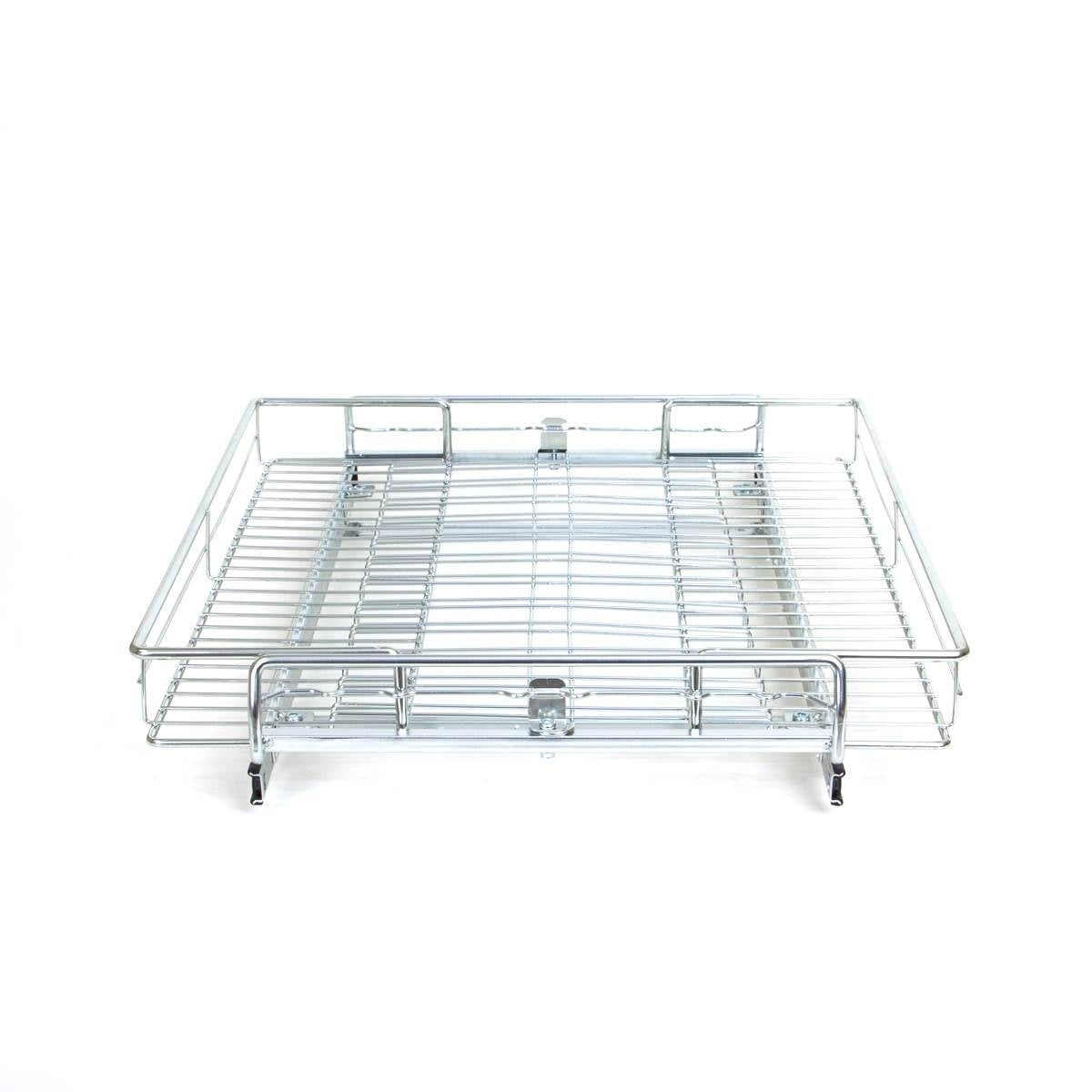 Origami Steel Sliding Pullout Drawer Organizer, Adjustable 13"-21" Width, 2 Pack - VMInnovations