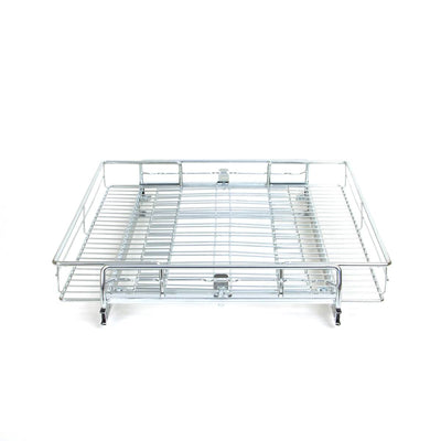 Origami Steel Sliding Pullout Drawer Organizer, Adjustable 13"-21" Width, 2 Pack - VMInnovations