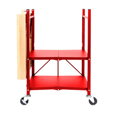 Origami Group RBT06 Caster Locking Wheels 3 Shelf Kitchen Island Cart Trolley