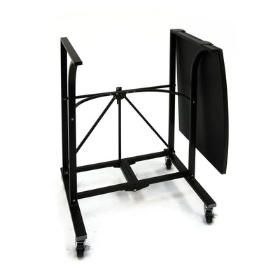 Origami Group RDP-01 Easy To Move Steel 4 Locking Wheel Foldable Trolley Table