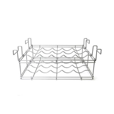 Origami Group RKC01 Steel Double Wine-Rack Bottle Holder for Kitchen Island Cart