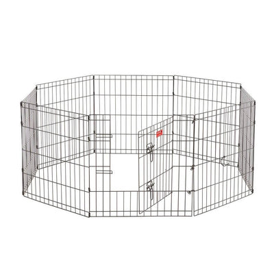 Lucky Dog Modular Pet Indoor Outdoor Portable Puppy Play Pen, 24in (Used)