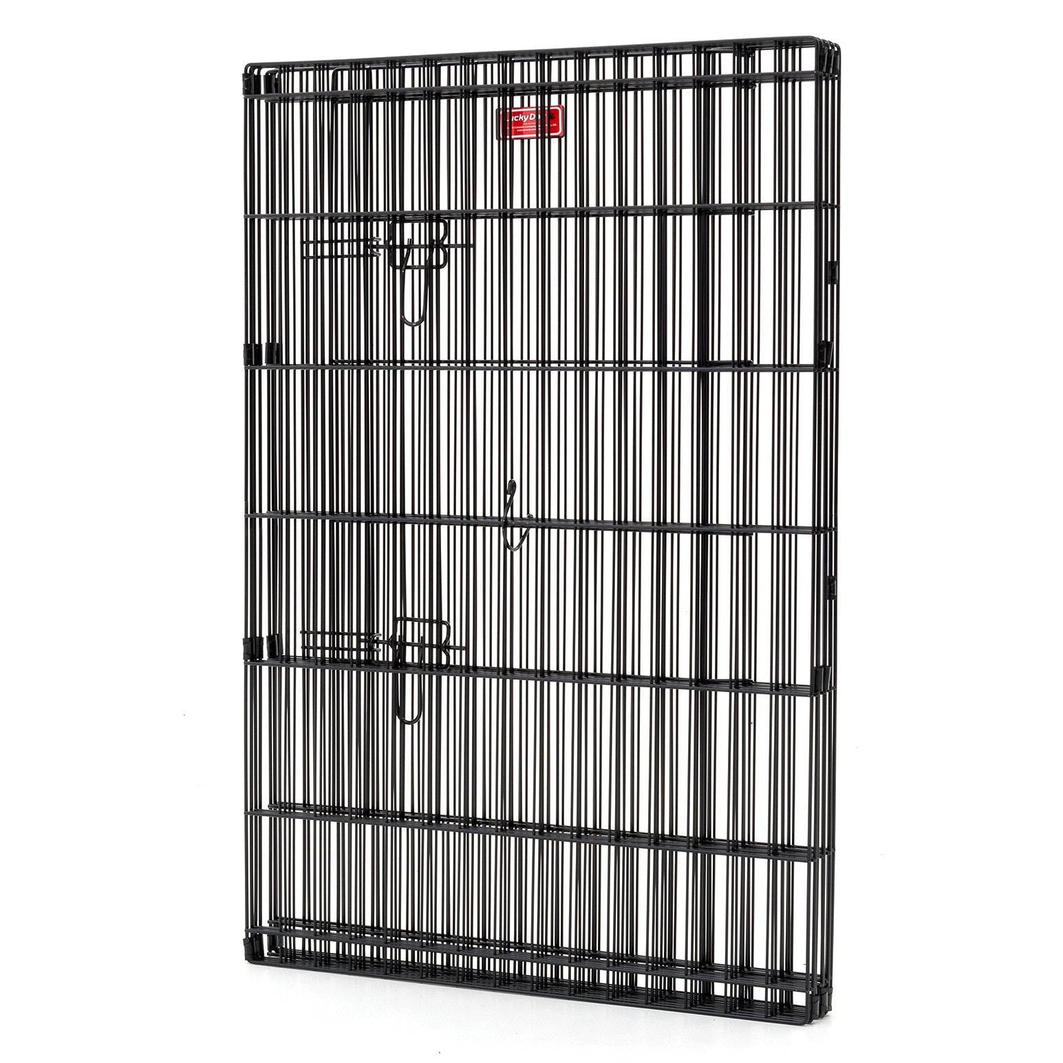 Lucky Dog Modular Pet Indoor Outdoor Portable Puppy Play Pen, 24in (Used)