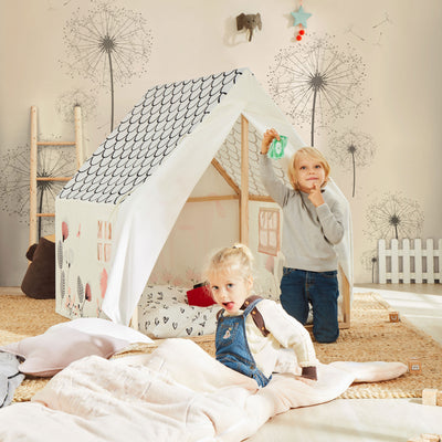 Wonder&Wise Indoor 43 x 43 x 49 Inch Childrens Pretend Play House Tent, Unicorn