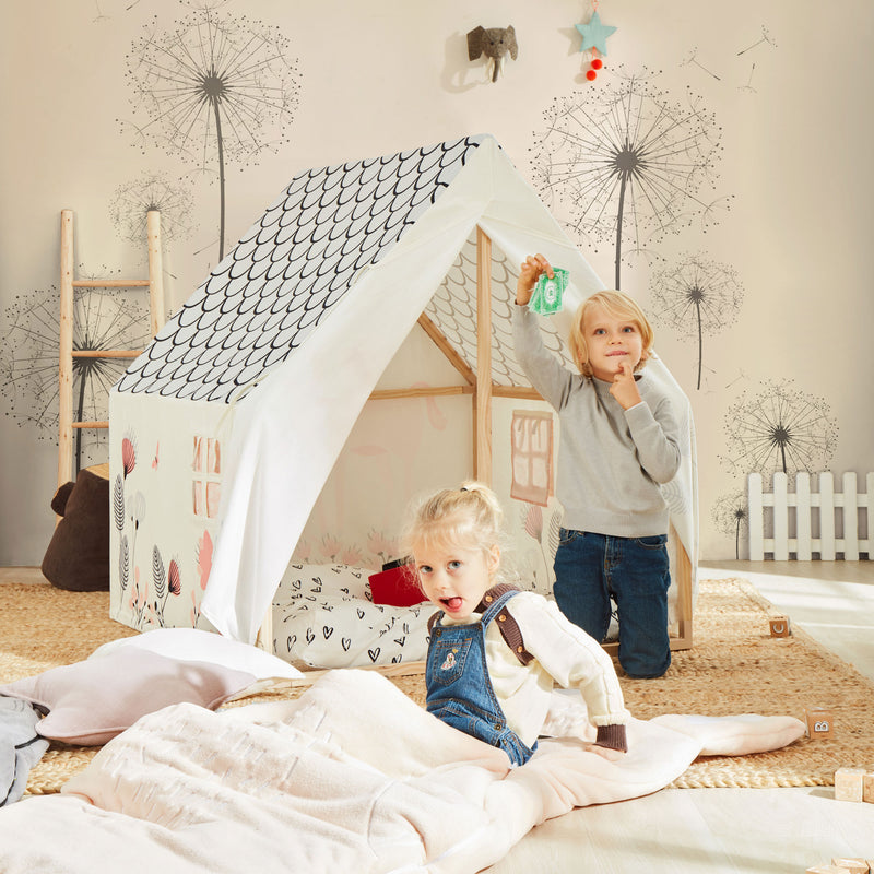 Wonder&Wise Indoor 43 x 43 x 49 Inch Childrens Pretend Play House Tent, Unicorn