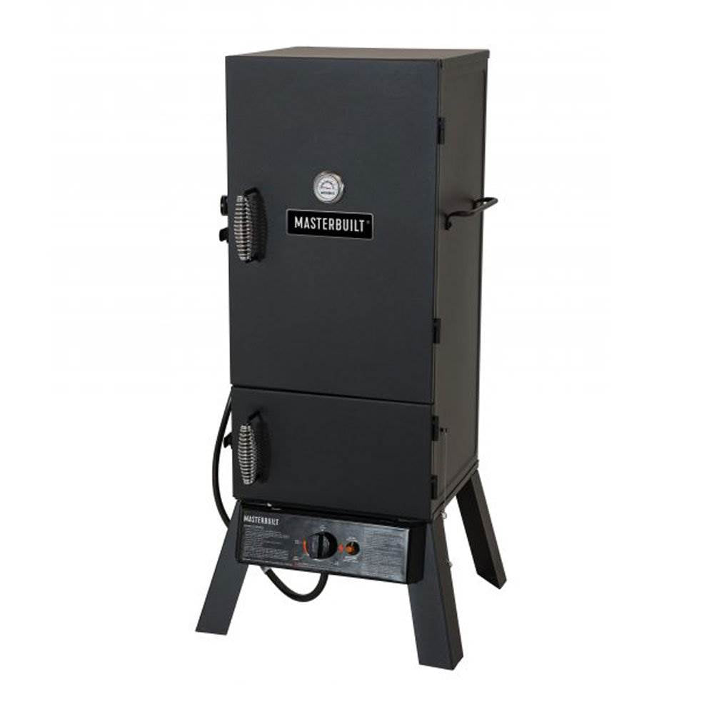 Masterbuilt 30 Inch Vertical Propane Gas Smoker & Weatherproof Smoker Cover