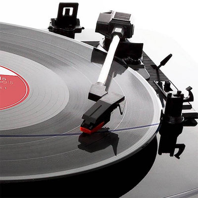 ION Audio Max LP 3-Speed Turntable Converter, Glossy Black (Open Box)