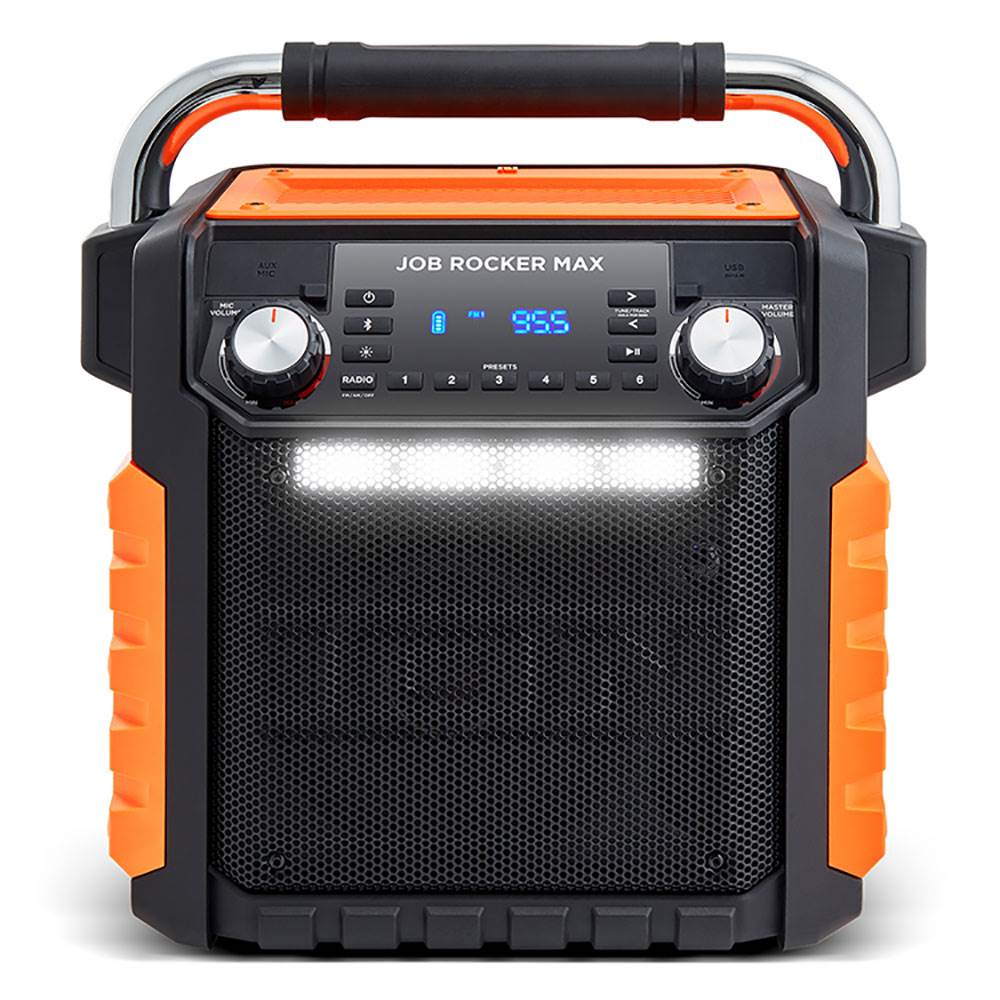 ION Audio iPA 81OR Wireless Bluetooth All Weather Rugged Job Rocker Max Speaker