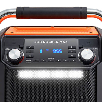 ION Audio iPA 81OR Wireless Bluetooth All Weather Rugged Job Rocker Max Speaker