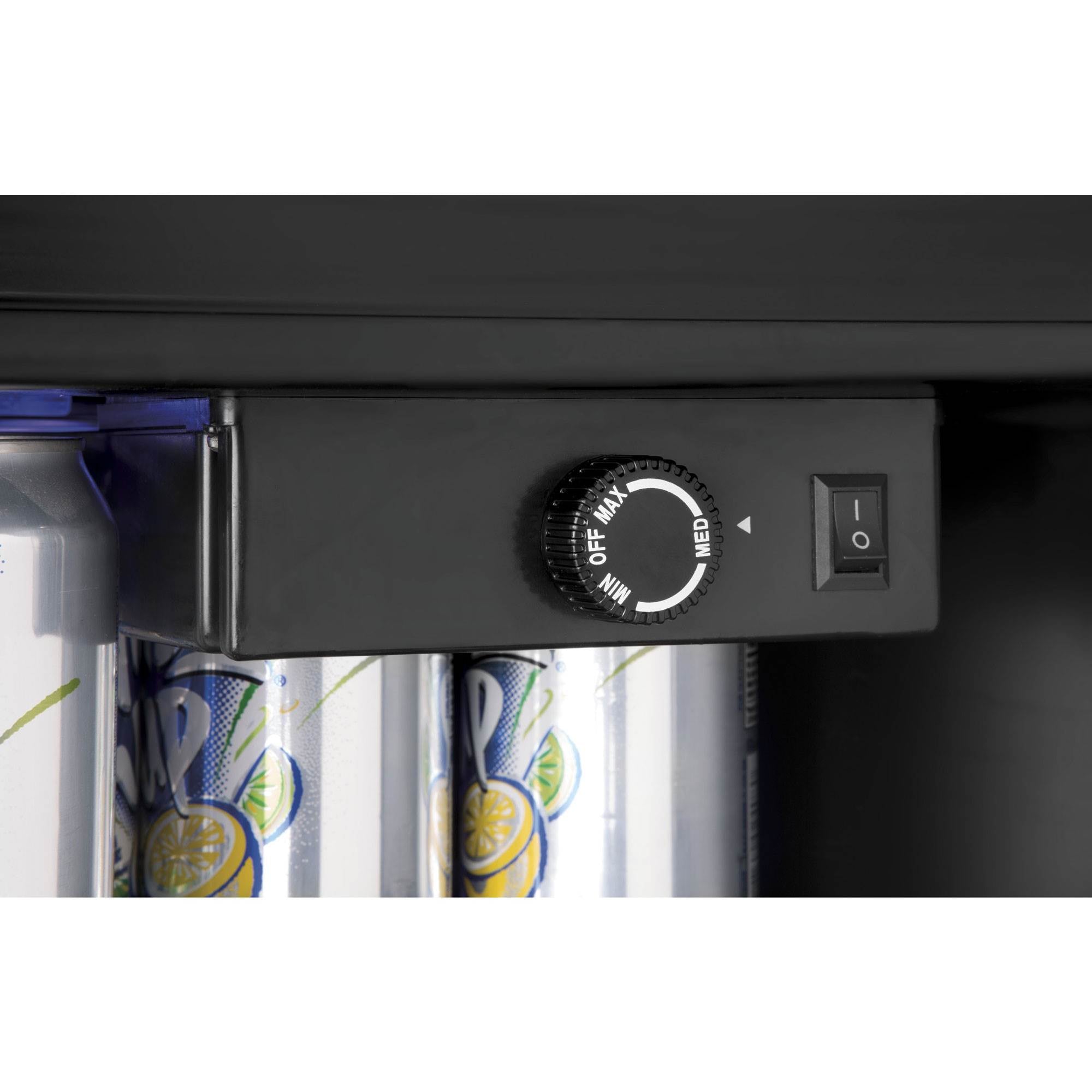 Haier 150 Can Capacity Stainless Cooler & Compact Beverage Center (For Parts)