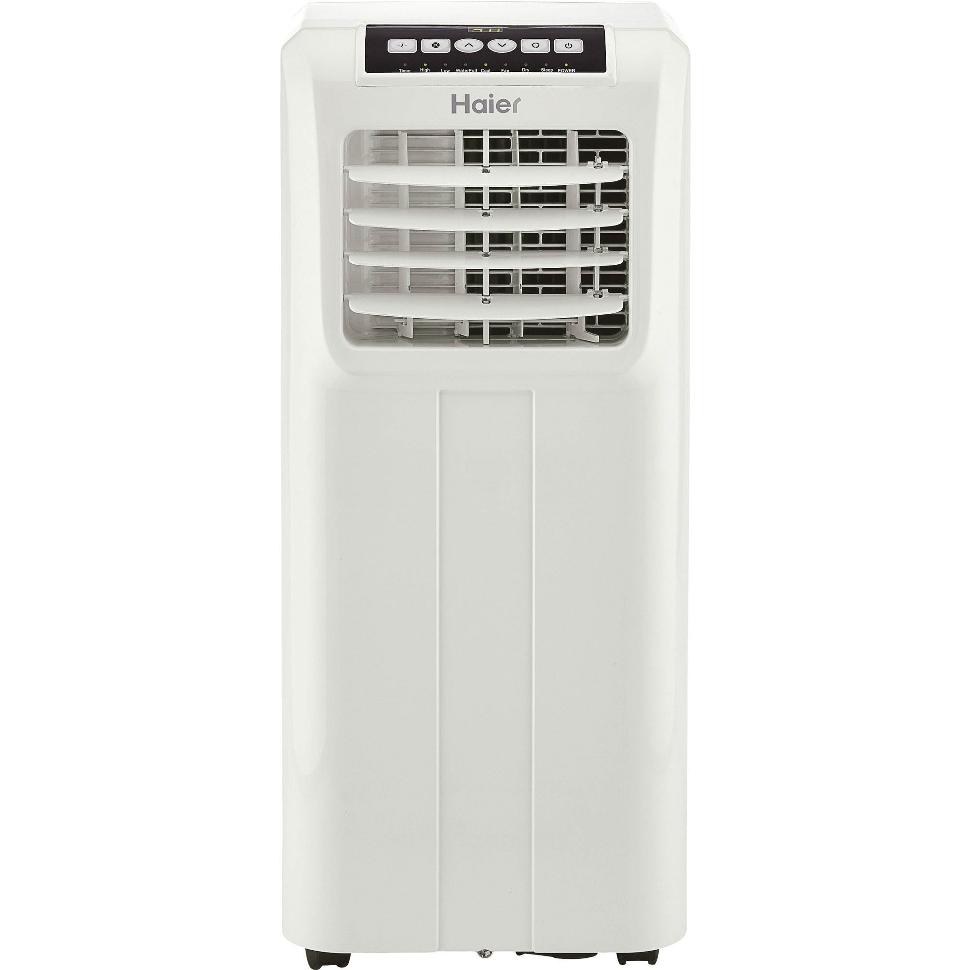 Haier 2 Fan Speed Remote Control Portable Air Conditioner, White (Used)