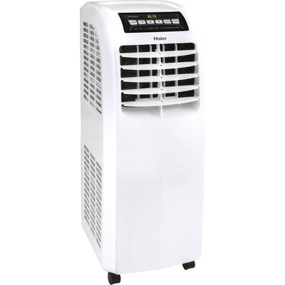 Haier 2 Fan Speed Remote Control Portable Air Conditioner, White (Used)