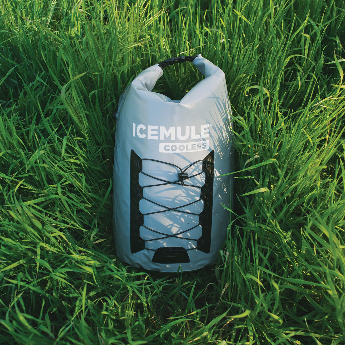 Icemule Grey Pro XLarge 24-Can Backpack Cooler with 33 Liter Capacity (Open Box)