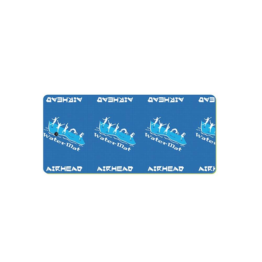 Airhead 11 x 5 Foot WaterMat Roll N Go Swimming Lake Flotation Device, Blue - VMInnovations