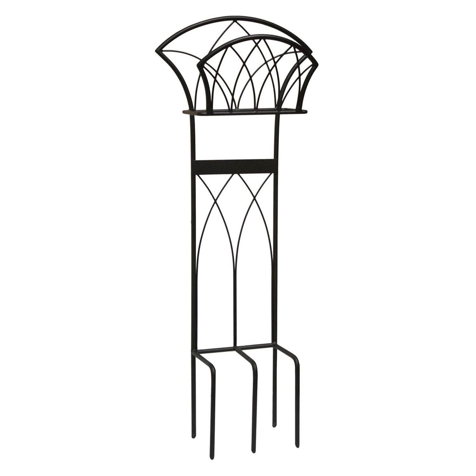 Liberty Garden LBG116 Steel Decorative Garden Hose Stand with Gothic Design - VMInnovations