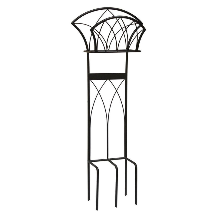 Liberty Garden LBG116 Steel Decorative Garden Hose Stand with Gothic Design - VMInnovations