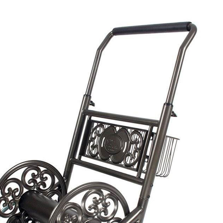 Liberty Garden 301 2 Wheel Outdoor Garden Water Hose Reel Storage Holder & Cart