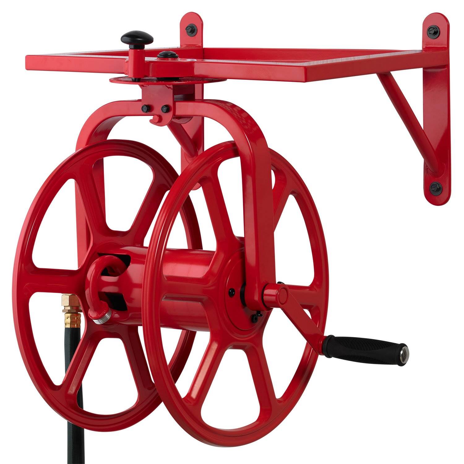 Liberty Garden Revolution Industrial Grade Garden Hose Holder Reel (Damaged)