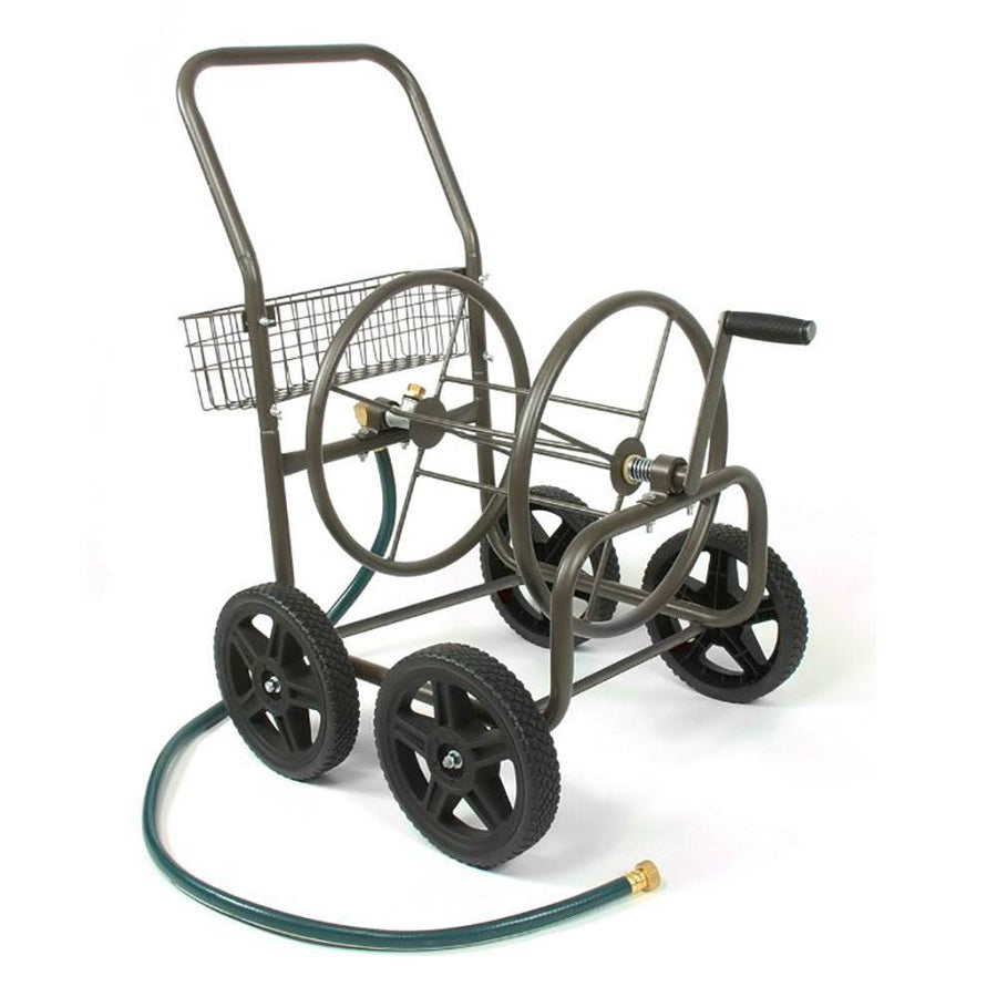 Liberty Garden Products 4 Wheel Residential Hose Reel Cart, 250 Feet (Open Box) - VMInnovations