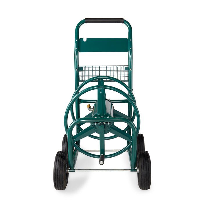 Liberty Garden Products 4 Wheel Hose Reel Cart Holds up to 350 Feet (Open Box) - VMInnovations