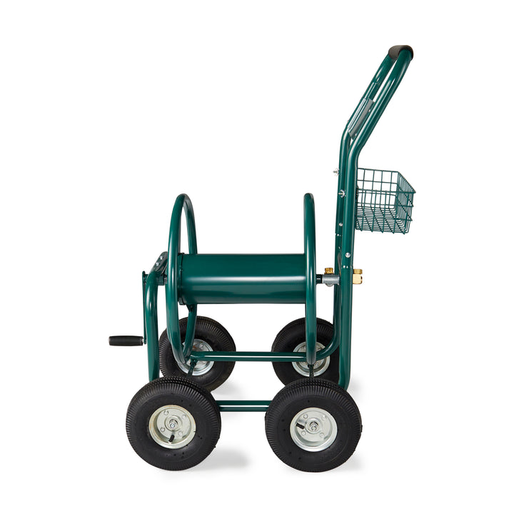 Liberty Garden Products 4 Wheel Hose Reel Cart Holds up to 350 Feet (Open Box) - VMInnovations
