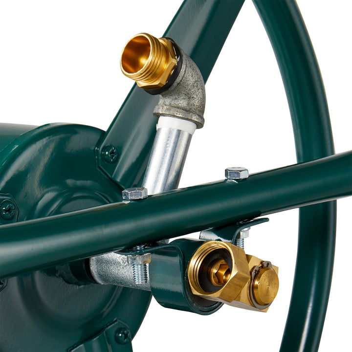 Liberty Garden Products 4 Wheel Hose Reel Cart Holds up to 350 Feet (Open Box) - VMInnovations