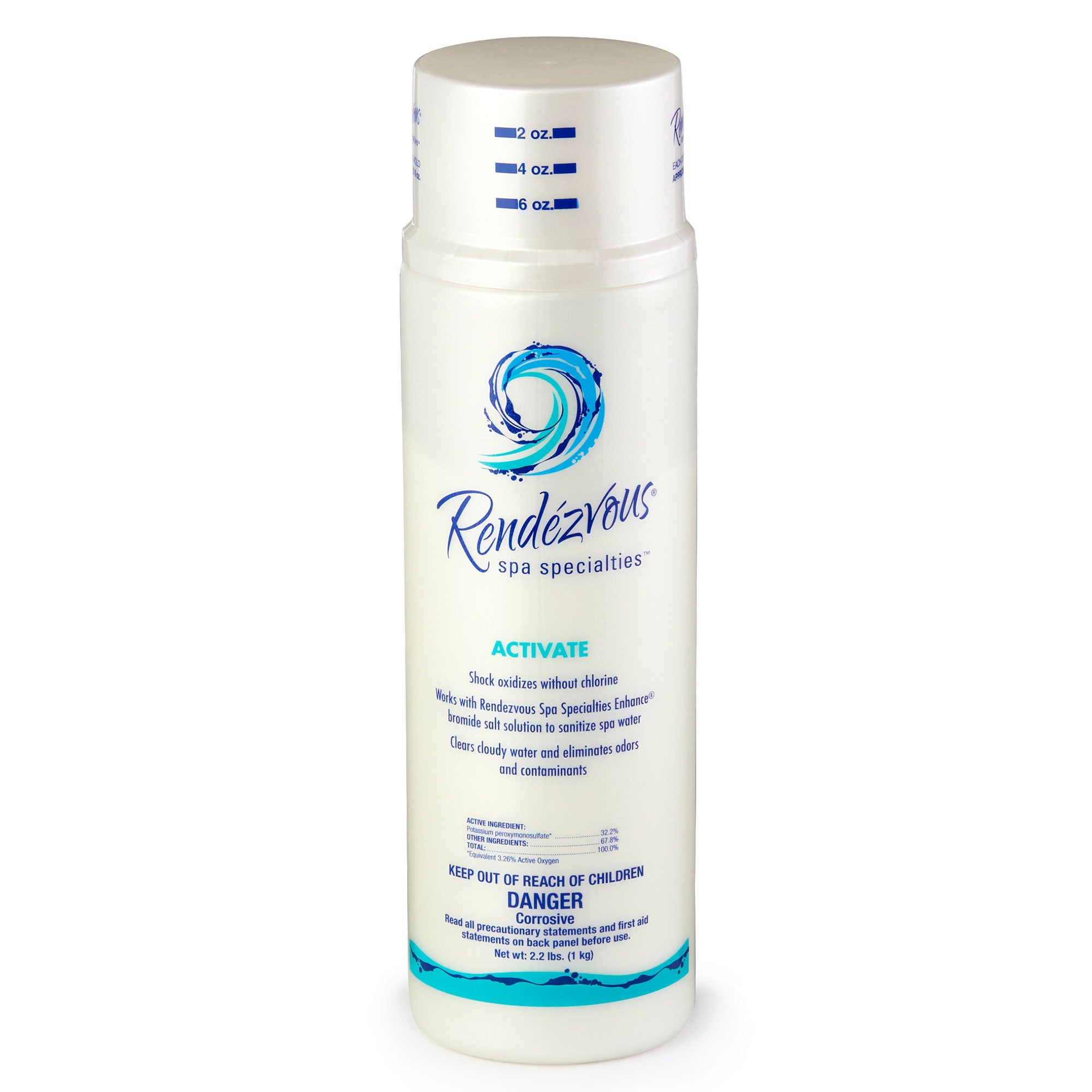 Rendezvous Spa Specialties Activate Chlorine Free Oxidizer System (Open Box)